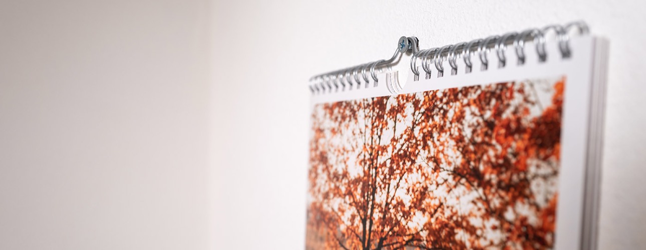 Nástenné fotokalendáre A4 na šírku