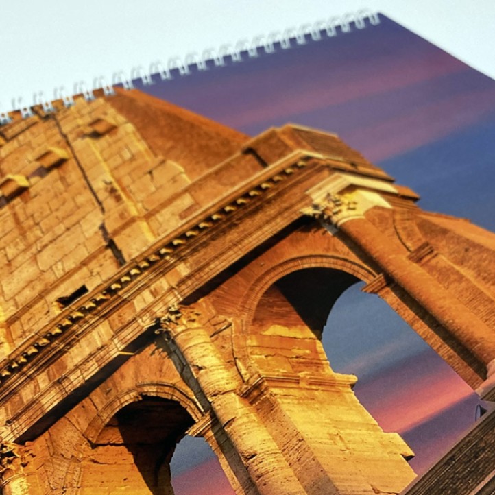 Nástenný fotokalendár Line z vlastných fotiek, A4 na šírku