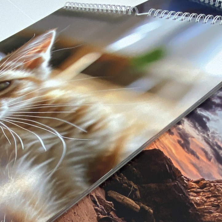 Nástenný fotokalendár Minimal z vlastných fotiek, A4 na výšku