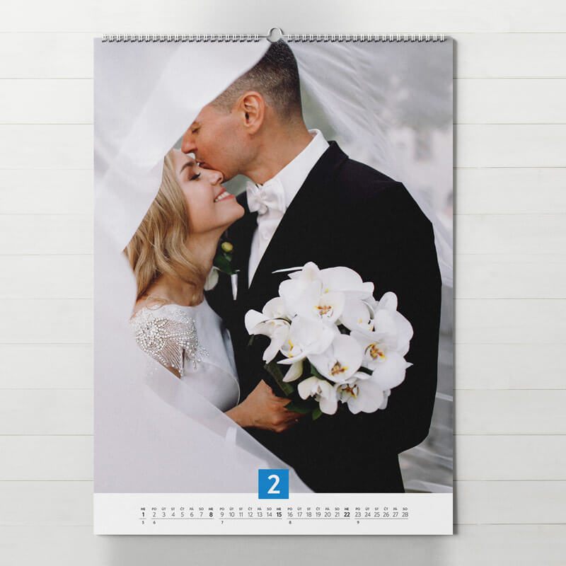 Nástenný fotokalendár Trendy z vlastných fotiek, A3 na výšku