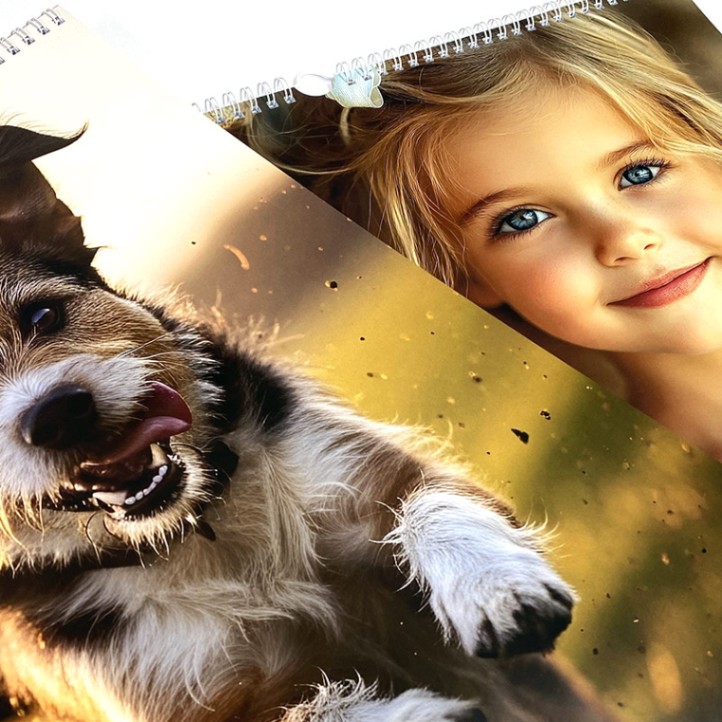 Nástenný fotokalendár Trendy z vlastných fotiek, A4 na výšku